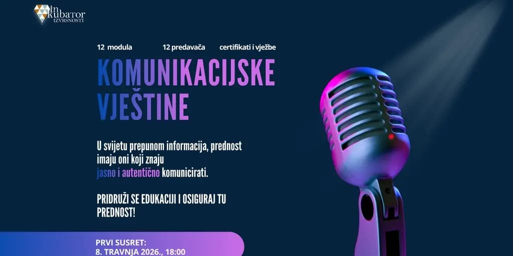 Komunikacijske vještine 2026 online edukacija