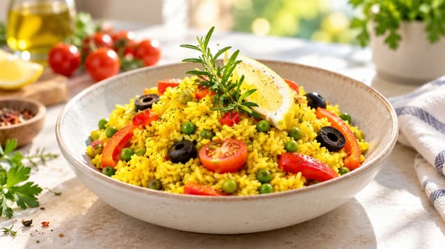 Veganska paella