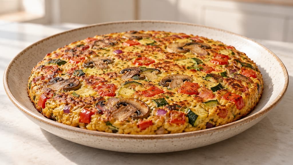 Slanutkov omlet